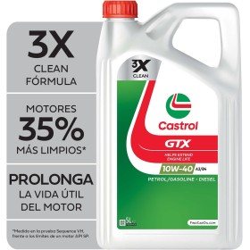 Castrol GTX 10W-40 A3/B4 Aceite de Motor 5L