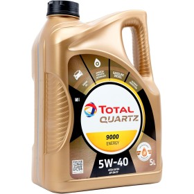 Total Aceite Lubricante de Motor Total Quartz 9000 Energy 5W-40 5 Litros