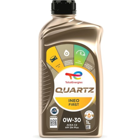 Total Aceite Lubricante de Motor Total Quartz Ineo First 0W-30 1 Litro