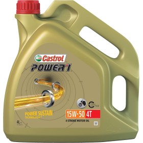 Castrol POWER1 4T 15W-50 Aceite de Moto 4L