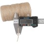 G2PLUS 100M Cuerda de Yute Natural Yute Twine 2mm-Cuerda Manualidades Cuerda de Jardinería Bricolaje para el Hogar de 3 Hebras