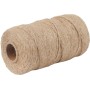 G2PLUS 100M Cuerda de Yute Natural Yute Twine 2mm-Cuerda Manualidades Cuerda de Jardinería Bricolaje para el Hogar de 3 Hebras