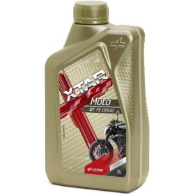 Cepsa XTAR Moto 4T FE 10W30 (1L) Lubricante sintético multigrado para Motos de 4T