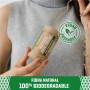 GardenGloss® Cinta de Fibra Natural de Yute (100m de Longitud, 1 mm de Grosor) - 100% Biodegradable - Cordón de Dos Hilos para