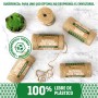 GardenGloss® Cinta de Fibra Natural de Yute (100m de Longitud, 1 mm de Grosor) - 100% Biodegradable - Cordón de Dos Hilos para