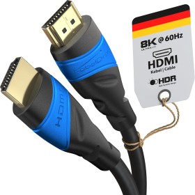 KabelDirekt – Cable HDMI 4K & 8K – 2m – Disponible en 0,15-22,5m – para Cualquier conexión HDMI (4K@120Hz & 8K@60Hz, HDMI 2.0,