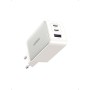 UGREEN Nexode 65W USB C GAN Tech Cargador 3 Puertos, Adaptador de Corriente USB C Compatible con MacBook Air, iPhone