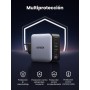 UGREEN Nexode 100W Cargador USB C GAN 4 Puertos, Enchufe de Pared Quick Charge Compatible con Samsung Galaxy S23/S22/S21/S20,