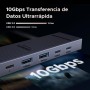 UGREEN Revodok Pro 106 10Gbps Hub USB C HDMI 4K 60Hz Adaptador Ladron Tipo C 3.2 Gen 2 PD 100W Carga Docking Station Compatible