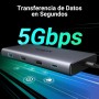 UGREEN Revodok Pro 210 Docking Station USB C 10 En 1 Doble HDMI 8K30Hz 4K60Hz Hub Adaptador Tipo C a Ethernet RJ45 Gigabit PD