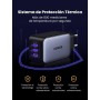 UGREEN Nexode Cargador 65W con 3 USB C, Adaptador de Corriente GaNInfinity de Carga Rápida PPS de 45W Compatible con MacBook Pro