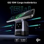 UGREEN UNO Qi2 15W Cargador Inalámbrico, Estación de Carga Magnética 2 en 1 para Auriculares, Compatible con iPhone