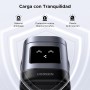 UGREEN UNO Qi2 15W Cargador Inalámbrico, Estación de Carga Magnética 2 en 1 para Auriculares, Compatible con iPhone