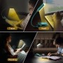 Gritin Luz de Lectura Recargable, Lampara Libro de Lectura con 9 LED/3 Modos de Protección de Los Ojos - Atenuación Continua,