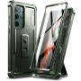 Dexnor - Funda Compatible con Samsung Galaxy S22 Ultra 5G con Protector de Pantalla Integrado de Grado Militar 360 de Cuerpo