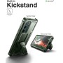 Dexnor - Funda Compatible con Samsung Galaxy S22 Ultra 5G con Protector de Pantalla Integrado de Grado Militar 360 de Cuerpo