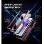 Dexnor para Funda Samsung Galaxy A35 con Tapa Protectora Deslizante de Cámara & Protector de Pantalla & Stent, Reforzada