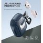 Dexnor Funda para Bose QuietComfort Earbuds II & Bose QuietComfort Ultra Earbuds Case (2023), Carcasa Tener Ganchos y llaveros,