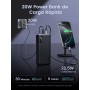 UGREEN Power Bank 20000mAh 22.5W Batería Externa con Cable USB C Cargador Portátil PD 20W con Pantalla LED Compatible con iPhone