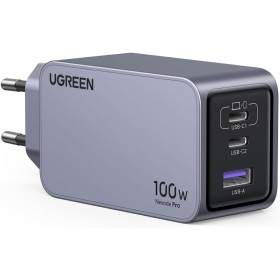 UGREEN Nexode Pro 100W Caricatore USB C GAN, Caricabatterie Multipresa Compatibile con Samsung Galaxy S24/ S23 Ultra, MacBook,