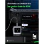 UGREEN Uno Cargador USB C 65W, Adaptador de Corriente Type C GAN de 3 Puertos Carga Rápida Compatible con MacBook Pro, iPhone 16