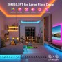 TVLIVE Tira LED, Luces LED Habitación 20 metros, LED Strip lights RGB, Sincronización Musical Bluetooth, 28 Modos, Control de