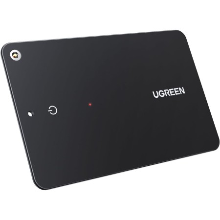 UGREEN Finder Slim Card Localizador Soporte iOS Bluetooth Smart Tracker Tarjeta Seguimiento Rastreador para Pasaporte Cartera