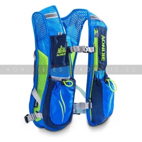 AONIJIE Unisex 5.5L Running Race Hidratación Chaleco Hidratación Pack Mochila