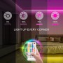 TVLIVE Tira LED, Luces LED Habitación 20 metros, LED Strip lights RGB, Sincronización Musical Bluetooth, 28 Modos, Control de