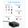 Anker Cargador USB-C, Estación de Carga de 6 Puertos con Salida de 112 W, para iPhone 16/16 Plus/16 Pro/16 Pro Max/15/14/13