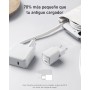 Anker Cargador USB C GAN 30 W, Cargador iPhone 511 (Nano 3), Cargador rápido PIQ 3.0 PPS, Compatible con iPhone 16/16 Plus/16