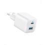 Anker Cargador iPhone Carga Rapida, 323 Cargador USB-C de 33W, Compacto con Dos Puertos para iPhone 16/15/14, 16/15/14 Pro MAX,