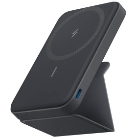 Anker 622 MagGo - Banco de energía magnético inalámbrico (5000 mAh, Plegable, con USB-C para iPhone 14/13/12, interestelar)