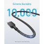 Anker cable usb c carga rapida, cable usb c de 240W con doble trenzado de nylón, para iPhone 16/15, MacBook Pro 2020, iPad Pro