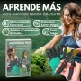 SAIRUTSA Tijeras de podar de mano - Acero inoxidable y Titanio - Guantes de jardineria - Tijeras de Poda Profesionales de Bypass