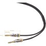 Amazon Basics Cable de altavoces 16 AWG con puntas de Conector tipo banana chapadas en oro (4 mm), CL2, 99,9 % libre de oxígeno,