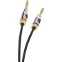 Amazon Basics Cable de altavoces 16 AWG con puntas de Conector tipo banana chapadas en oro (4 mm), CL2, 99,9 % libre de oxígeno,