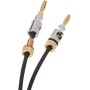 Amazon Basics Cable de altavoces 16 AWG con puntas de Conector tipo banana chapadas en oro (4 mm), CL2, 99,9 % libre de oxígeno,