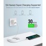 Quntis 60W Cable Tipo C Carga Rápida Nylon, 1M Cable USB C a USB C PD3.0 Cable Cargador Tipo C Compatible con iPhone 15 16, iPad