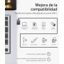 Syntech Adaptador USB C Hembra a USB Macho (3 Unidades), convertidor Tipo C a USB A, Compatible con Ordenadores portátiles,