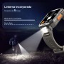 Blackview Reloj Inteligente Hombre - Llamadas Bluetooth, 2.01” Smartwatch Hombre con Linterna, Brújula, Pulsómetro, Monitor de