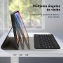 Funda Teclado para Samsung Galaxy Tab S6 Lite 2024/2022/2020 10,4", Funda con Teclado Español Ñ para Galaxy S6 Lite Tablet,