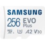 Tarjeta de Memoria Micro SD con Adaptador Samsung EVO Plus 2023 256 GB