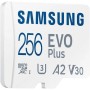 Tarjeta de Memoria Micro SD con Adaptador Samsung EVO Plus 2023 256 GB