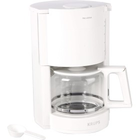 Krups F30901, 1050 W, 1 Liter, 60 Decibeles, Vidrio, Blanco