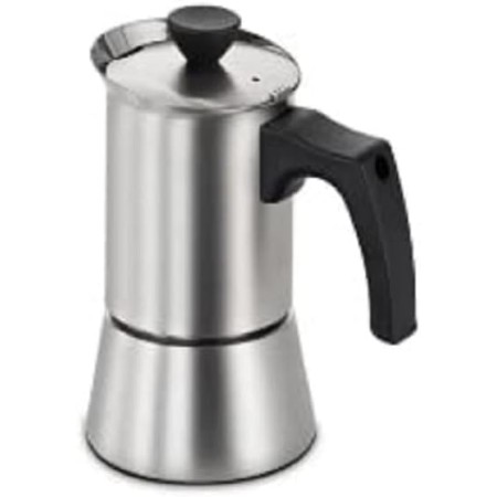 Bosch - Cafetera Italiana, 4 Servicios, Hierro Fundido, HEZ9ES100