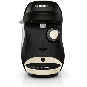 Bosch - Cafetera Tassimo Happy Friendly, Hasta 70 bebidas, OneTouch, INTELLIBREW™, Beige, TAS107E