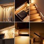 OUILA Luz LED Armario con Sensor Movimiento Blanco Natural 5000K 36 LEDs 4 Modos Luz LED Magnética Adhesiva USB Recargable