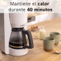 Bosch - Cafetera de Goteo, Jarra de Cristal Ergonómica, Depósito de Agua Extraible, Filtro Extraible, Apagado Automático, Anti