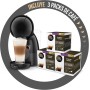 Krups Nescafé Dolce Gusto Piccolo XS KP1A3BCAS - Cafetera de cápsulas de 15 bares,0.8L capacidad, caliente en 40 s, modo eco,